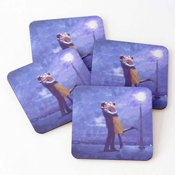 Item preview, La La Land Watercolor Fan Art, Dreams, Valentine's Day designed and sold by PerfectMatches.