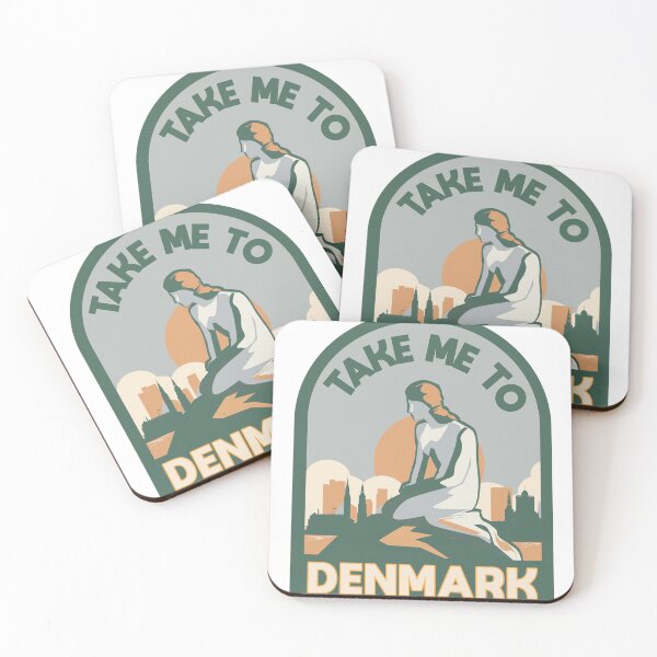 Item preview, Dinamarca Copenhague pegatina pegatinas de viaje designed and sold by Arctic frame studio.