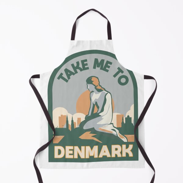 Item preview, Denmark Copenhagen sticker travel stickers designed and sold by Arctic frame studio.
