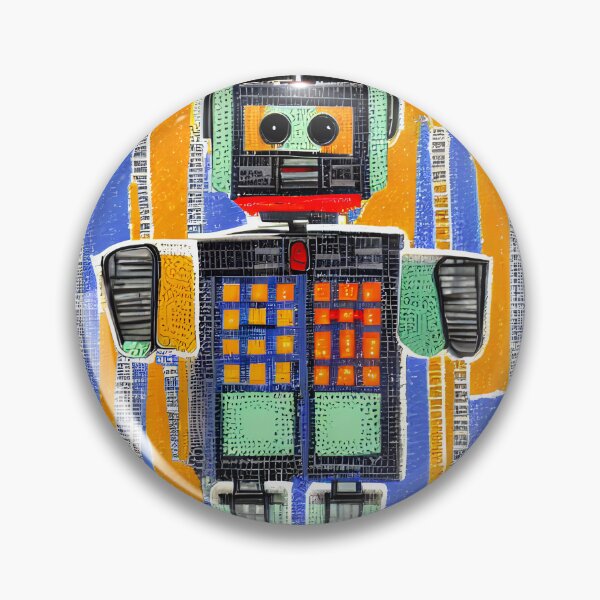 Artikelvorschau, Roboter im Stil berühmter Kunst. entworfen und verkauft von CRAFTER-MEDIA.