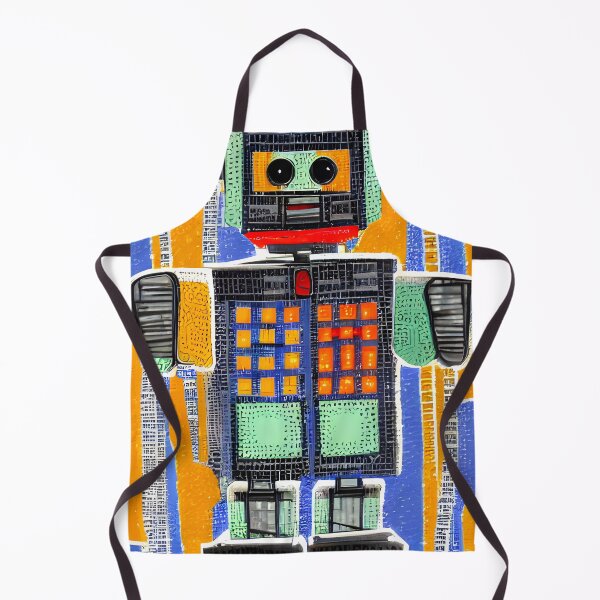 Item preview, Robot in the style of famous art. designed and sold by CRAFTER-MEDIA.