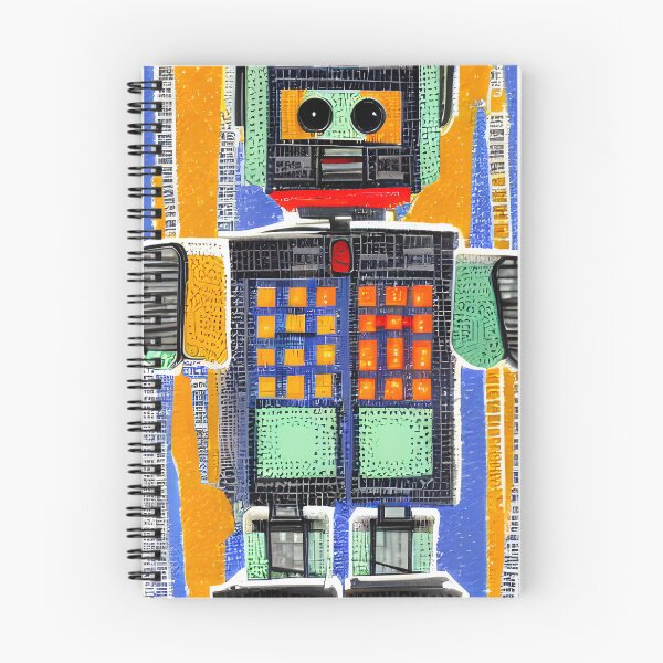 Item preview, Robot in the style of famous art. designed and sold by CRAFTER-MEDIA.
