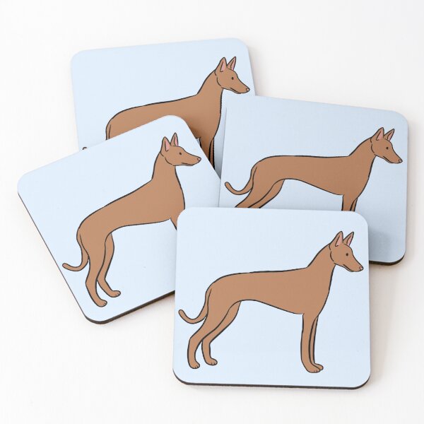 Item preview, Pharaoh hound cute illustration  designed and sold by Yarafantasyart.