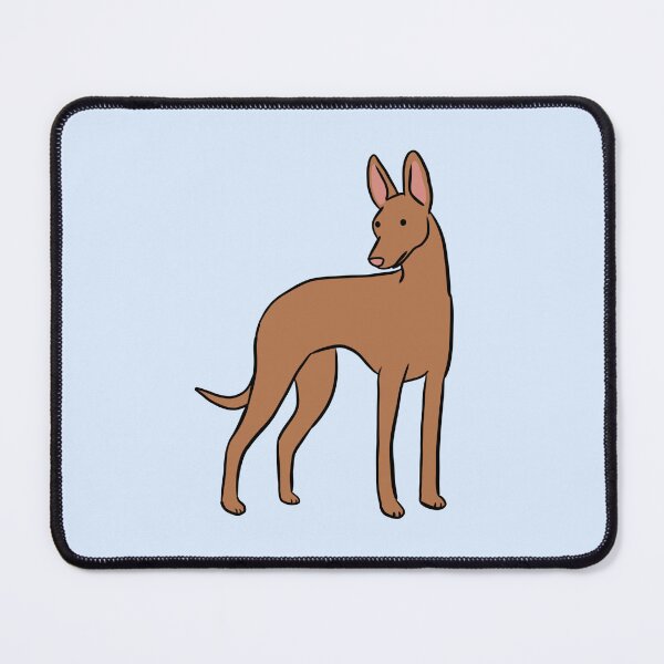 Item preview, Pharaoh hound cute illustration  designed and sold by Yarafantasyart.