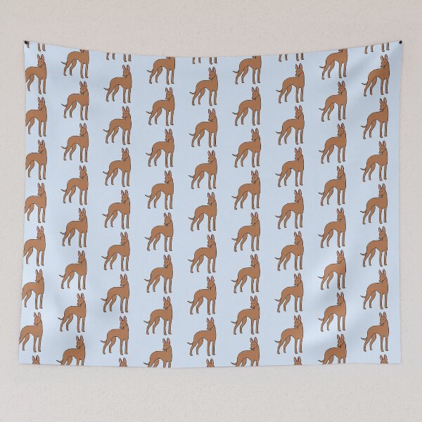 Item preview, Pharaoh hound cute illustration  designed and sold by Yarafantasyart.