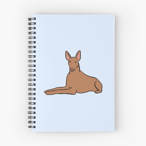 Item preview, Pharaoh hound cute illustration  designed and sold by Yarafantasyart.