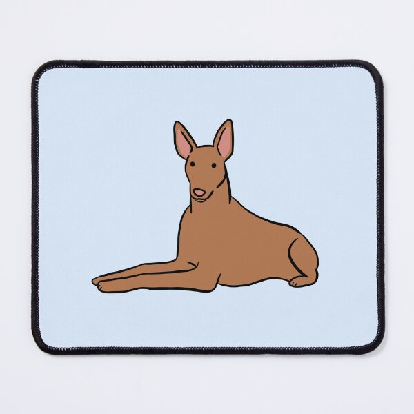 Item preview, Pharaoh hound cute illustration designed and sold by Yarafantasyart.