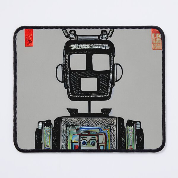 Item preview, Robot in the style of famous art. designed and sold by CRAFTER-MEDIA.