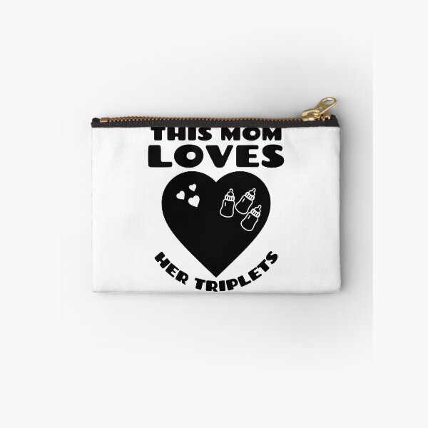 Item preview, This Mom Loves Her Triplets designed and sold by PlayfulPrint.