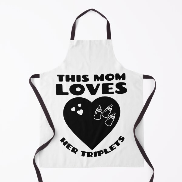 Item preview, This Mom Loves Her Triplets designed and sold by PlayfulPrint.