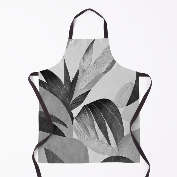 Item preview, Pattern Pattern Black and White Natural Design Leaves Plants Nature Monochrome designed and sold by Univers Noir et Blanc.