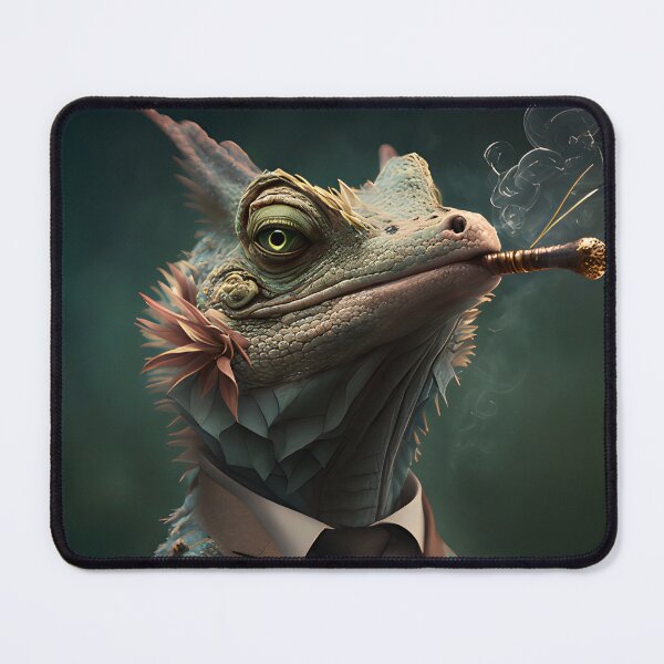 Item preview, reptiles smoking (reptilians) designed and sold by BladiWear.