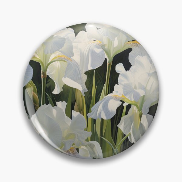 Item preview, White Irises  designed and sold by Vanover Designs.