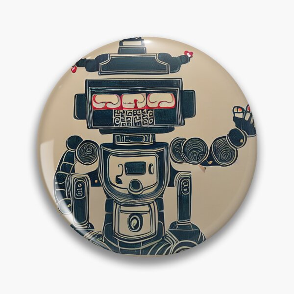 Artikelvorschau, Roboter im Stil berühmter Kunst. entworfen und verkauft von CRAFTER-MEDIA.