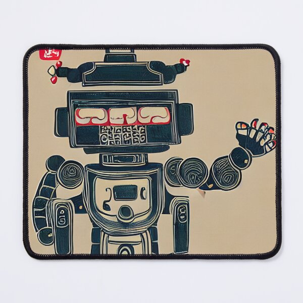Item preview, Robot in the style of famous art. designed and sold by CRAFTER-MEDIA.