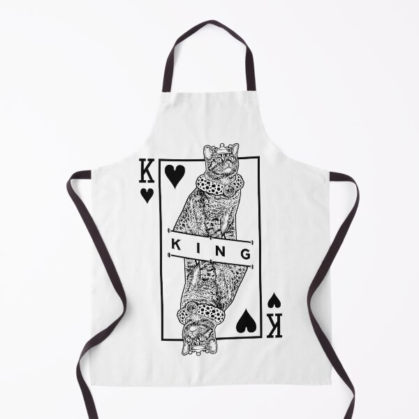 Item preview, Ocicat Cat Lover King Of Hearts Funny Pop Art designed and sold by GrandeDuc.