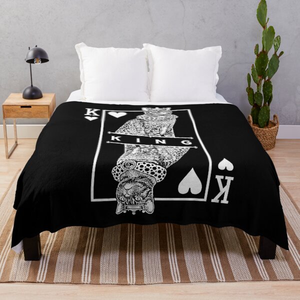 Item preview, Ocicat Cat Lover King Of Hearts Funny Pop Art designed and sold by GrandeDuc.