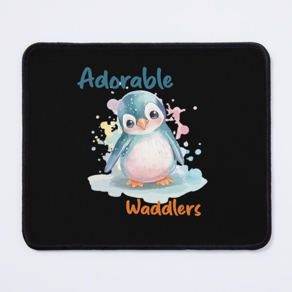 Item preview, Adorable Penguin Art - Cute and Colorful Penguin Illustrations designed and sold by Dream-Palette.