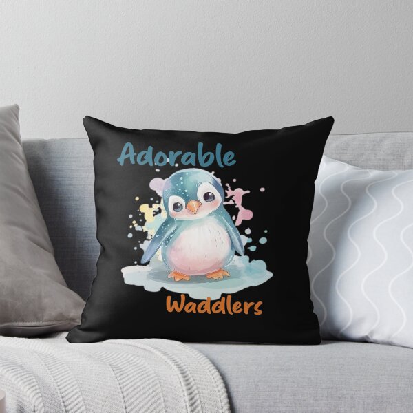 Item preview, Adorable Penguin Art - Cute and Colorful Penguin Illustrations designed and sold by Dream-Palette.