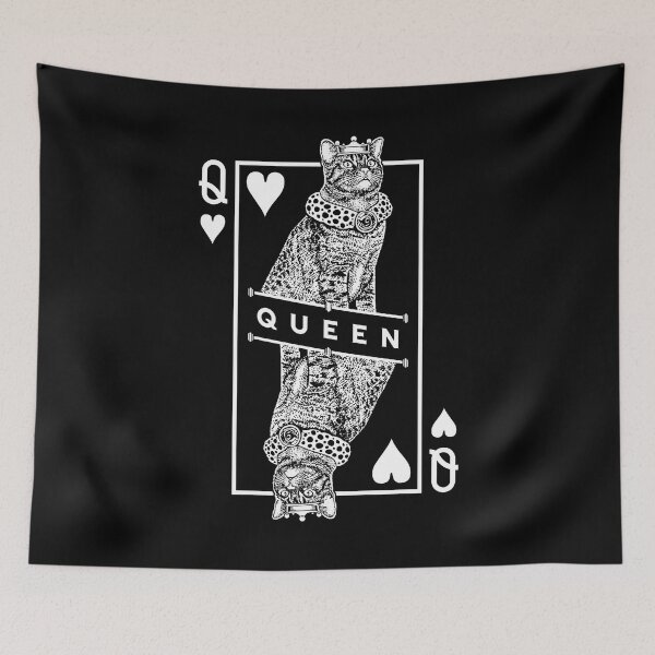 Item preview, Ocicat Cat Lover Queen Of Hearts Funny Pop Art designed and sold by GrandeDuc.
