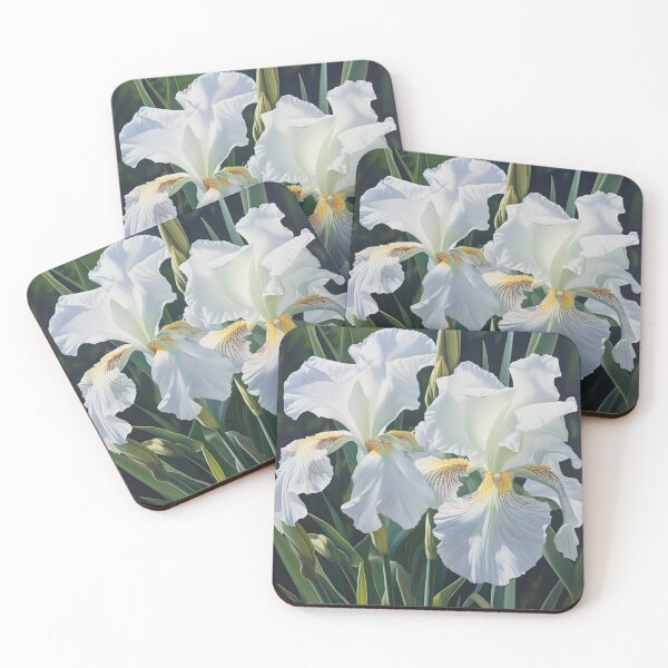 Item preview, White Irises  designed and sold by Vanover Designs.