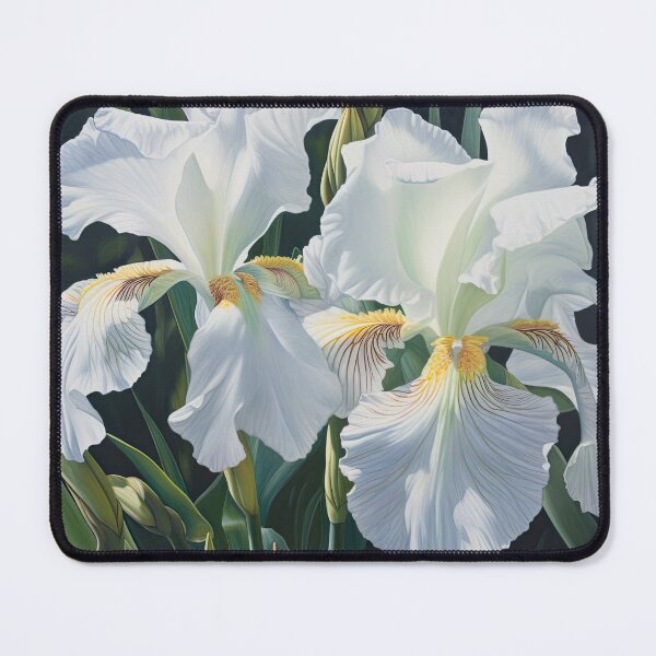 Item preview, White Irises  designed and sold by Vanover Designs.