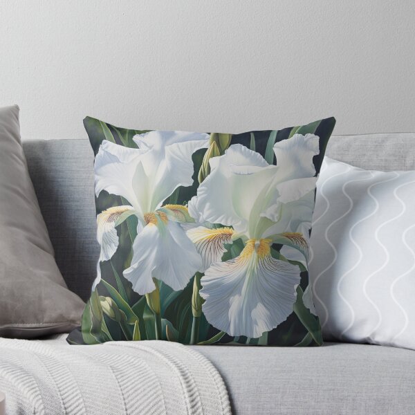 Item preview, White Irises  designed and sold by Vanover Designs.