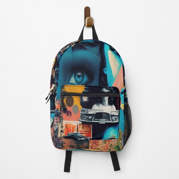 Item preview, eyes, retro, multicolored faces abstract art designed and sold by BladiWear.