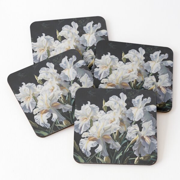 Item preview, White Irises designed and sold by Vanover Designs.