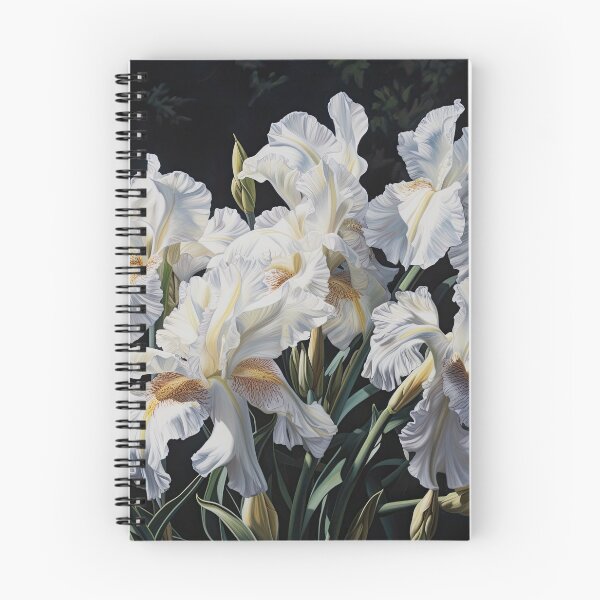 Item preview, White Irises  designed and sold by Vanover Designs.