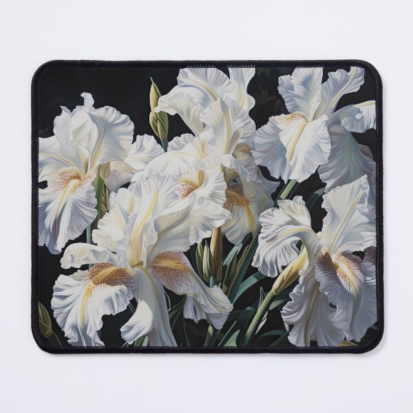 Item preview, White Irises  designed and sold by Vanover Designs.