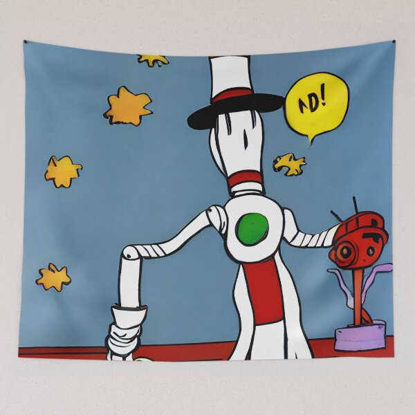 Item preview, Robot in the style of famous art. designed and sold by CRAFTER-MEDIA.