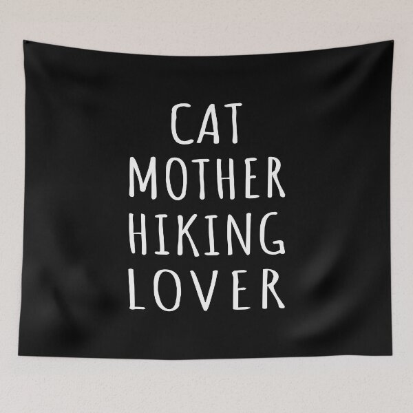 Item preview, Cat Mother Hiking Lover I designed and sold by Lemon Pepper.