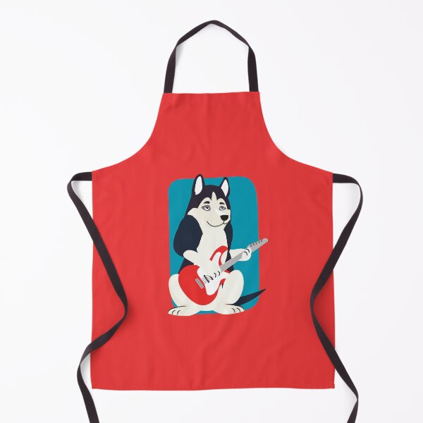 Item preview, Husky Plays Guitar designed and sold by AMERICANCHEEZ.