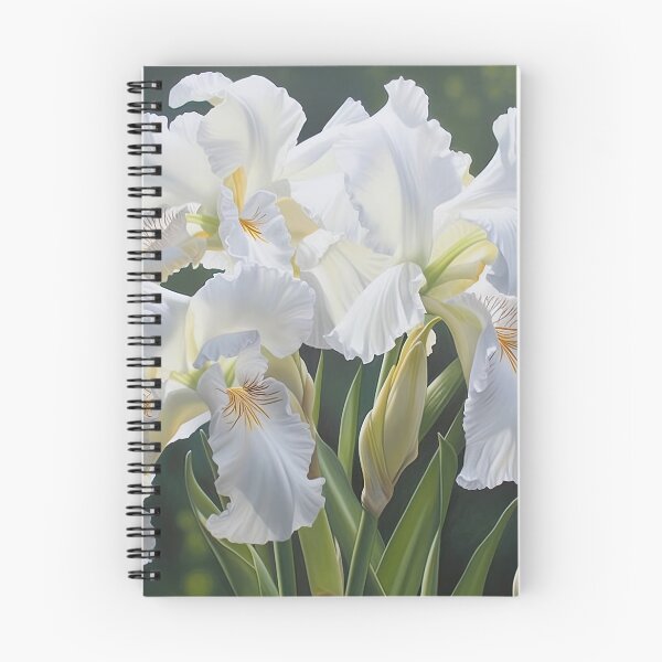 Item preview, White Irises  designed and sold by Vanover Designs.