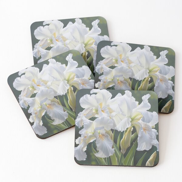 Item preview, White Irises designed and sold by Vanover Designs.