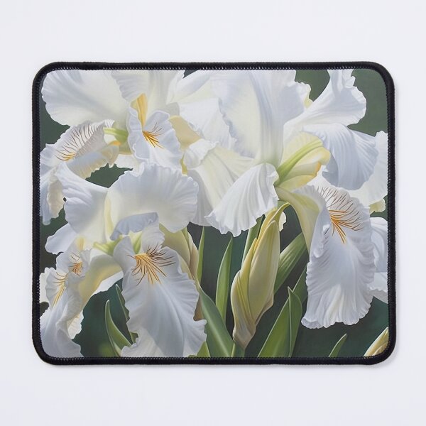 Item preview, White Irises  designed and sold by Vanover Designs.