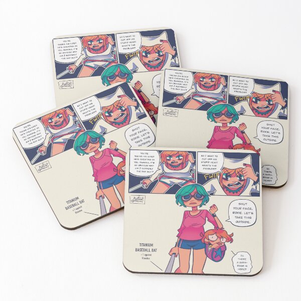 Item preview, Scott Pilgrim Comic Redraw  designed and sold by roxtost.