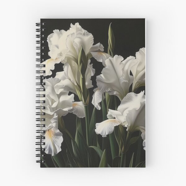 Item preview, White Irises  designed and sold by Vanover Designs.