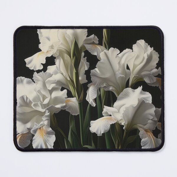 Item preview, White Irises  designed and sold by Vanover Designs.