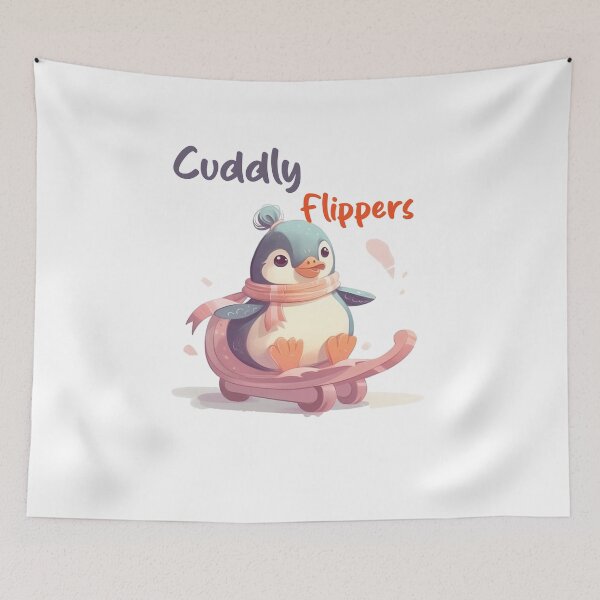 Item preview, Playful Penguin Illustrations designed and sold by Dream-Palette.