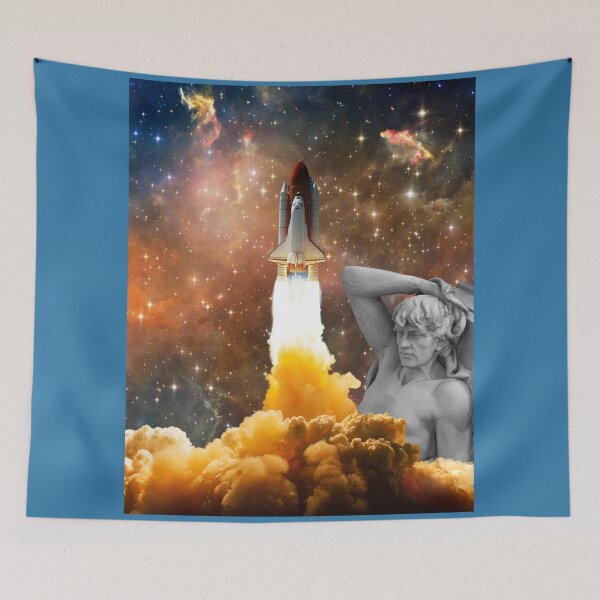 Item preview, Apollo & the Space Shuttle designed and sold by CannyGoods.
