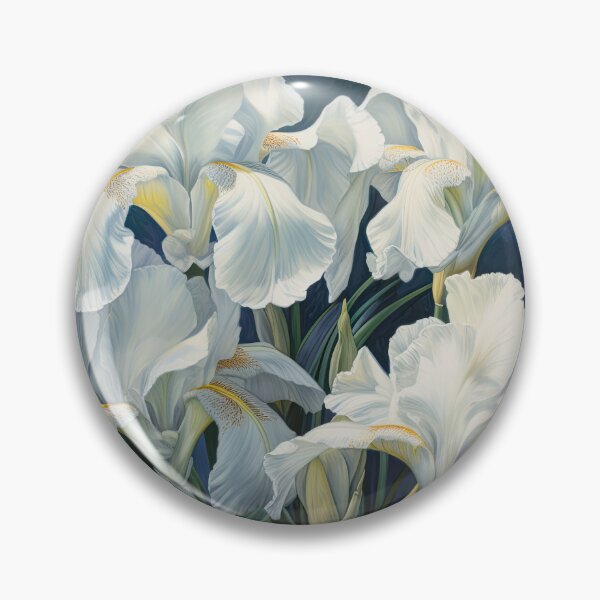 Item preview, White Irises  designed and sold by Vanover Designs.