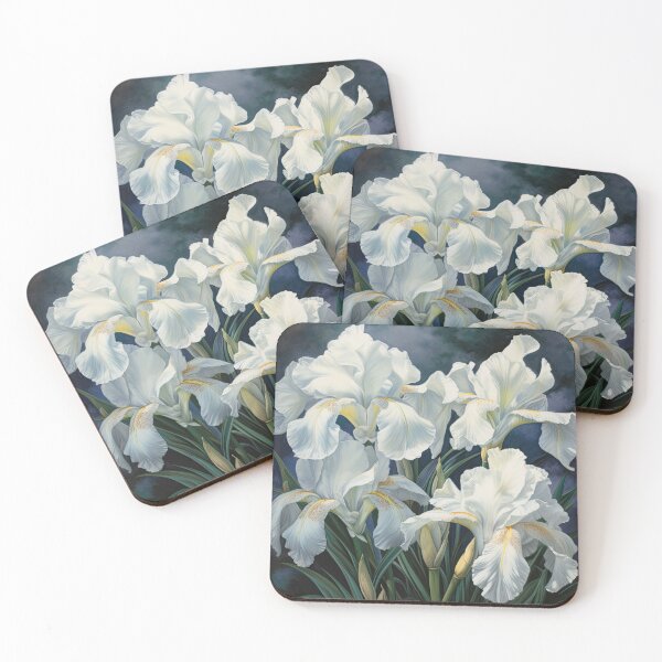 Item preview, White Irises  designed and sold by Vanover Designs.