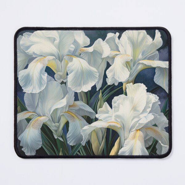 Item preview, White Irises  designed and sold by Vanover Designs.