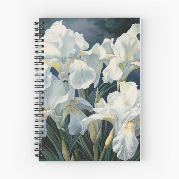 Item preview, White Irises  designed and sold by Vanover Designs.