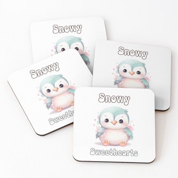 Item preview, Adorable Penguin Art : Snowy Sweethearts designed and sold by Dream-Palette.