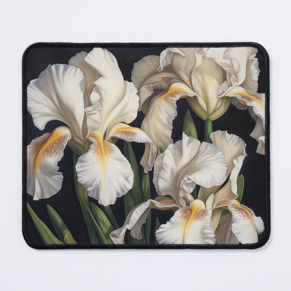 Item preview, White Irises  designed and sold by Vanover Designs.