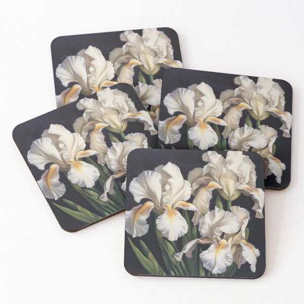 Item preview, White Irises designed and sold by Vanover Designs.