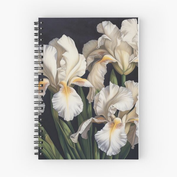 Item preview, White Irises  designed and sold by Vanover Designs.